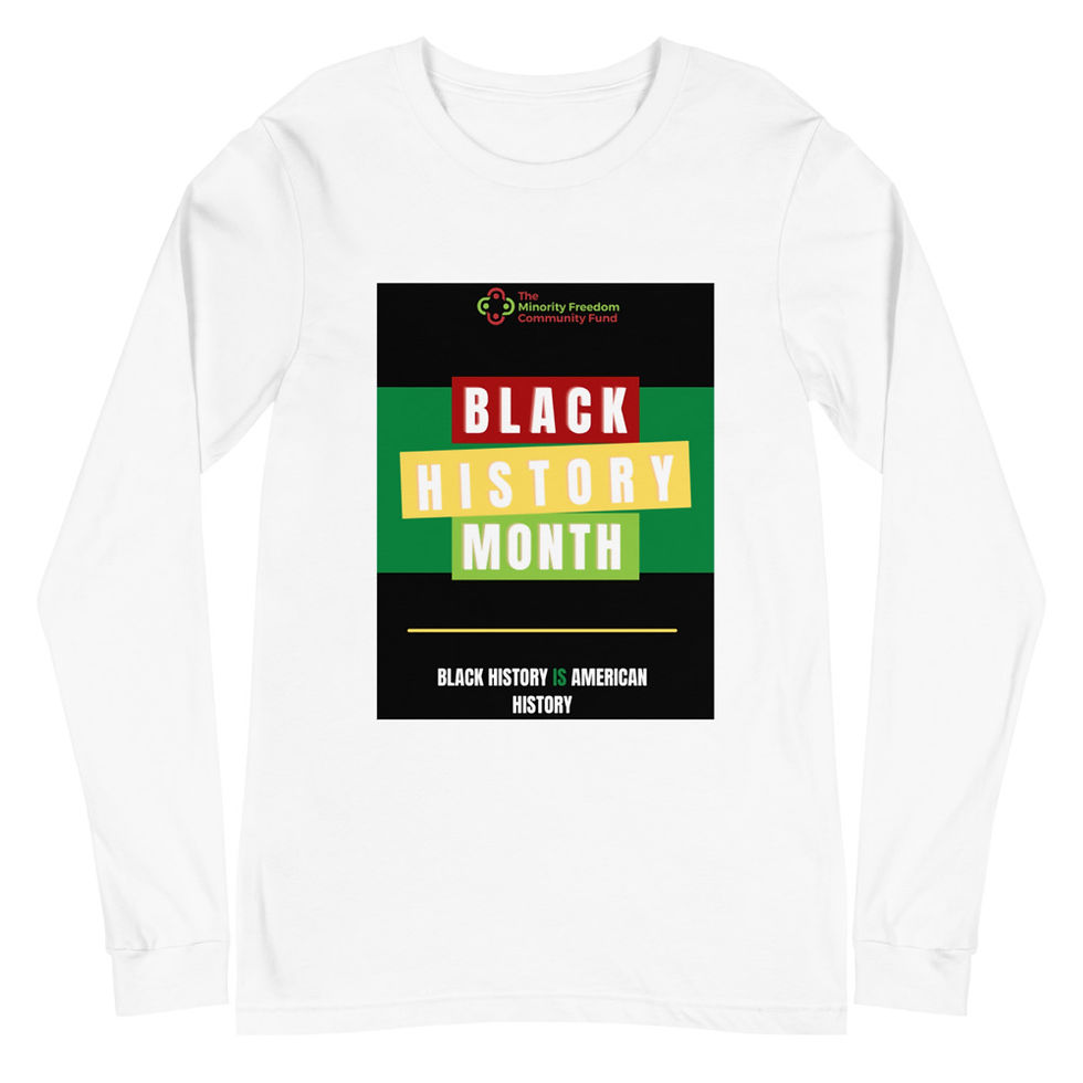Thumbnail: LIMITED EDITION Black History Month MFCF Unisex Long Sleeve Tee 