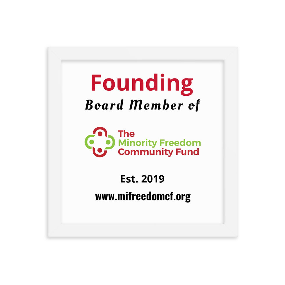 Thumbnail: MFCF Founding Board Member Framed poster
