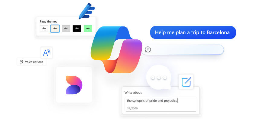copilot content creation options