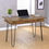 Thumbnail: Sheeran Writing Desk with 4 Hidden Storages Rustic Amber