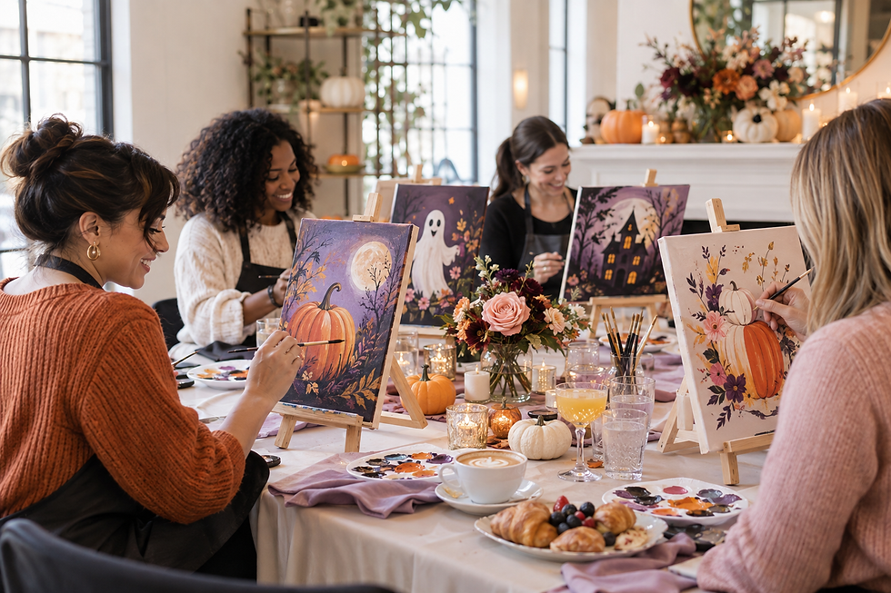 Halloween Art Brunch with BAHS