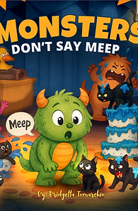 Monsters don't say meep