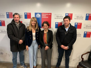 REUNIÓN CON LA MINISTRA DEL MEDIO AMBIENTE