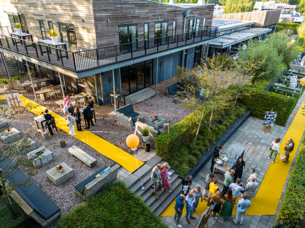 dronefoto Innstyle evenementenlocatie