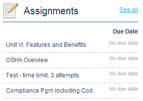 assignment