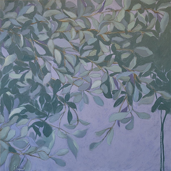 Crépuscule au jardin