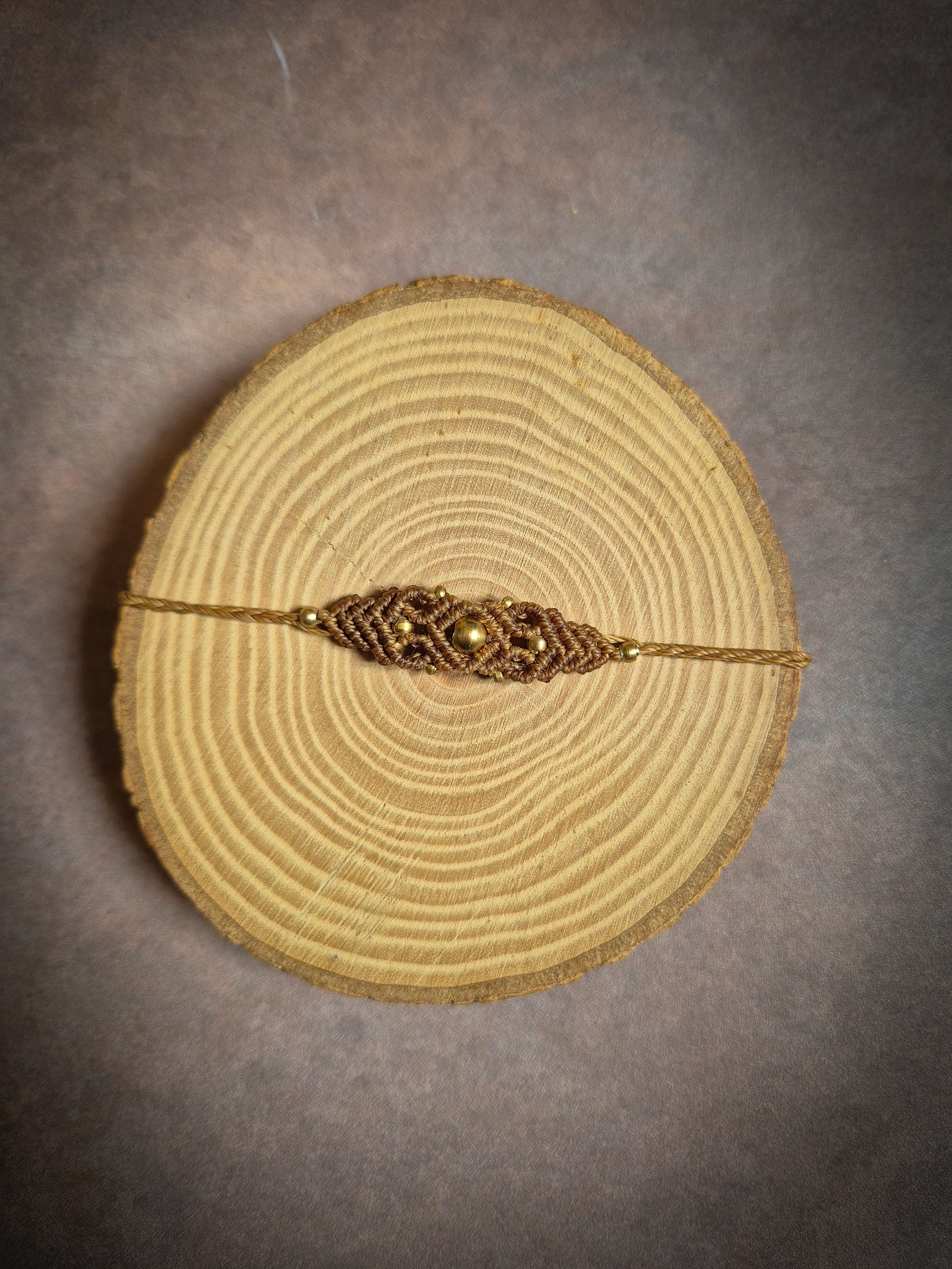 Bracelet caramel