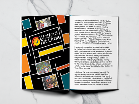 Magazine spread mock up