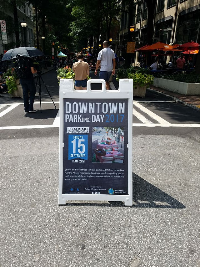 Parking Day Downtown Atlanta