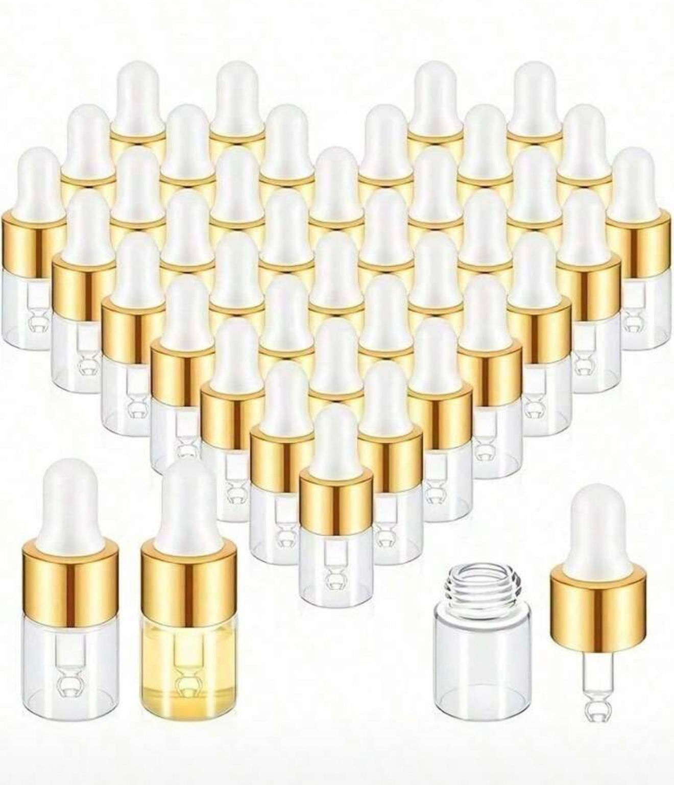 Mini Glass Dropper Bottle 