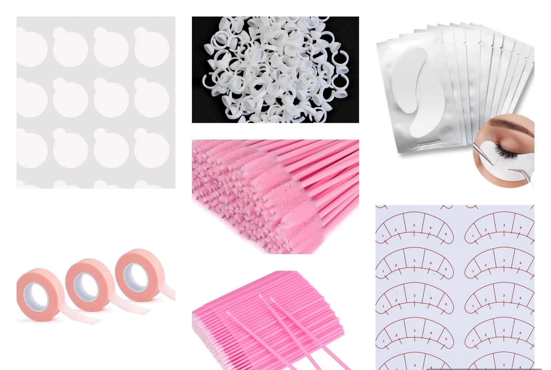 Eyelash Extension Kit supplies