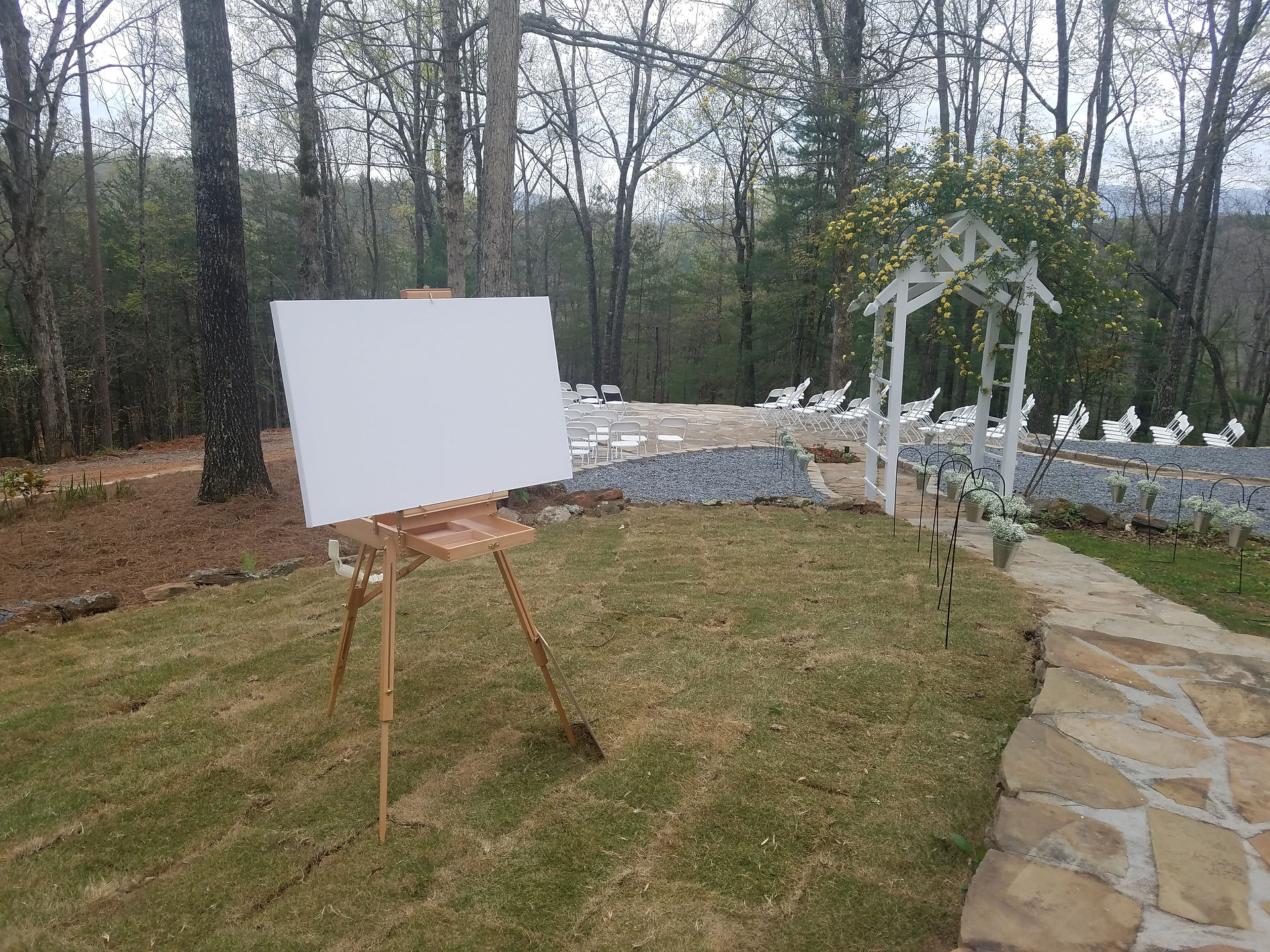 Live Wedding Painting