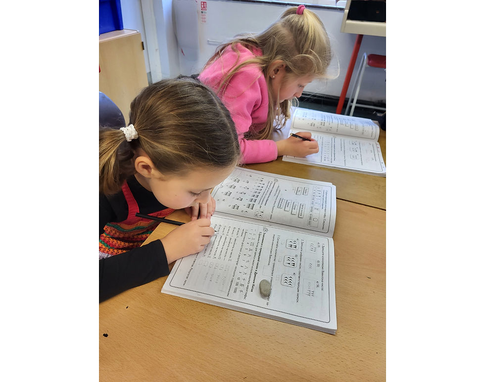 Уроки русского языка и финансовой грамотности.