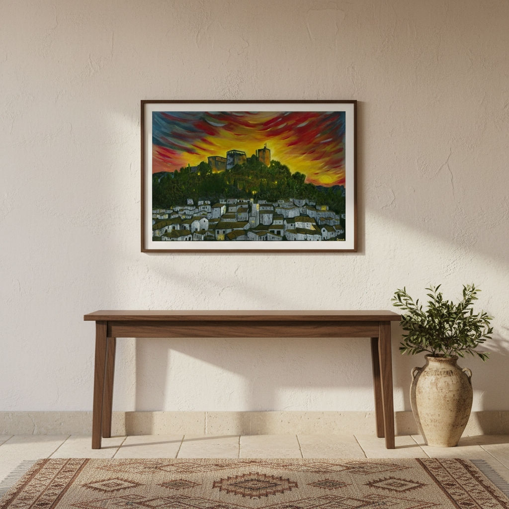 Fire Over Monda – Open Edition Fine Art Print