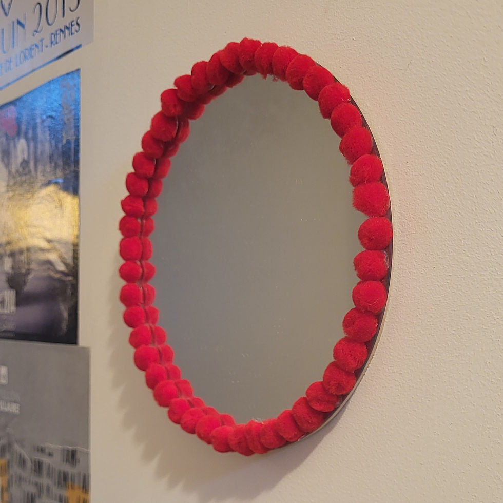 Miniature : Miroirs perlés