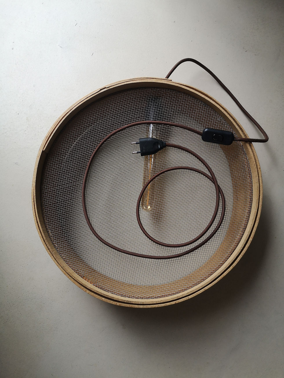 Miniature : Tamis led mural