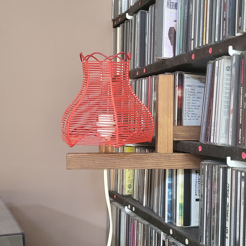 Miniature : Luminaire étagère tissu