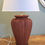 Miniature : Lampe terre cuite/terracotta