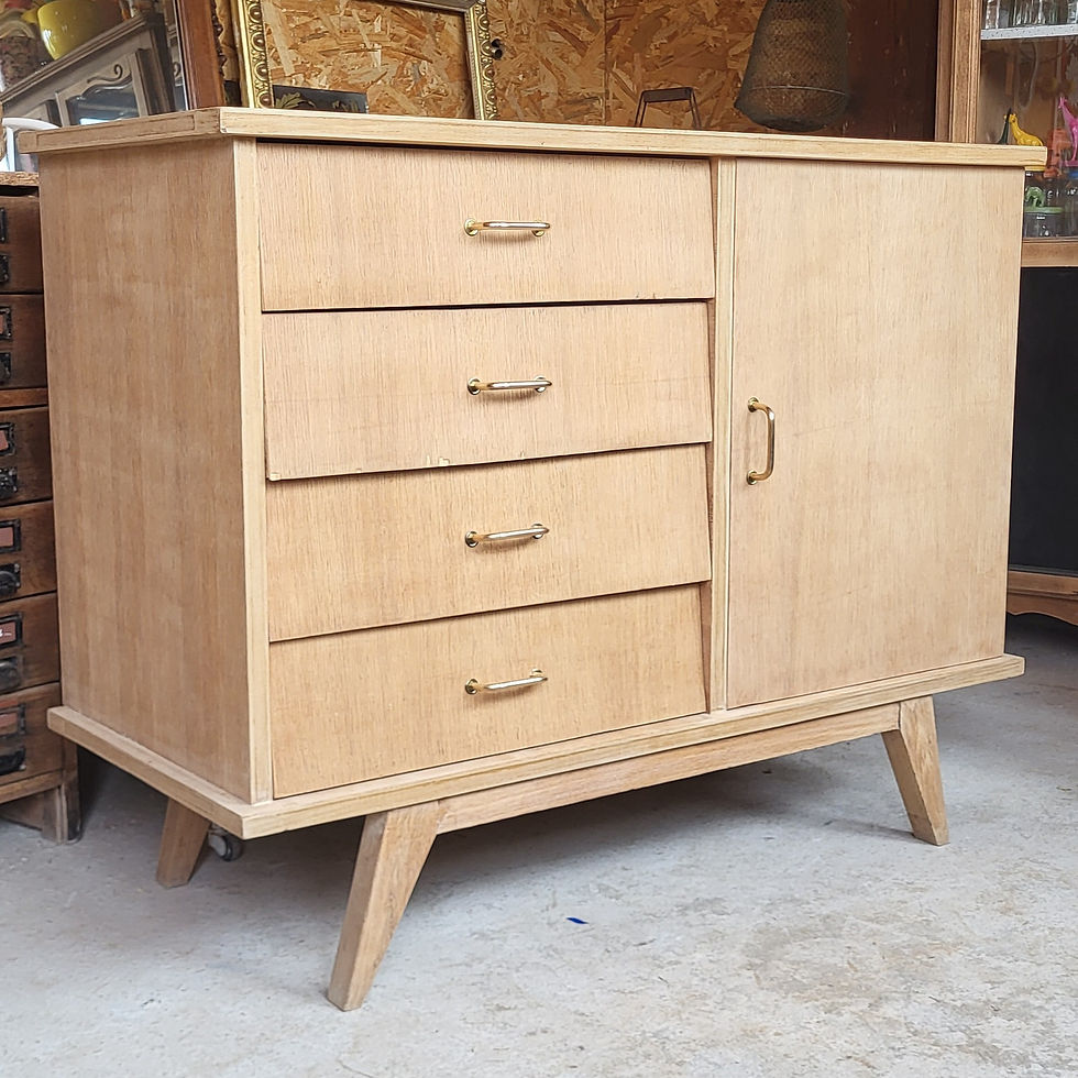Miniature : Commode buffet vintage années 50-60