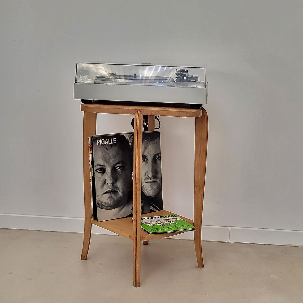 Sellette hêtre et décalée