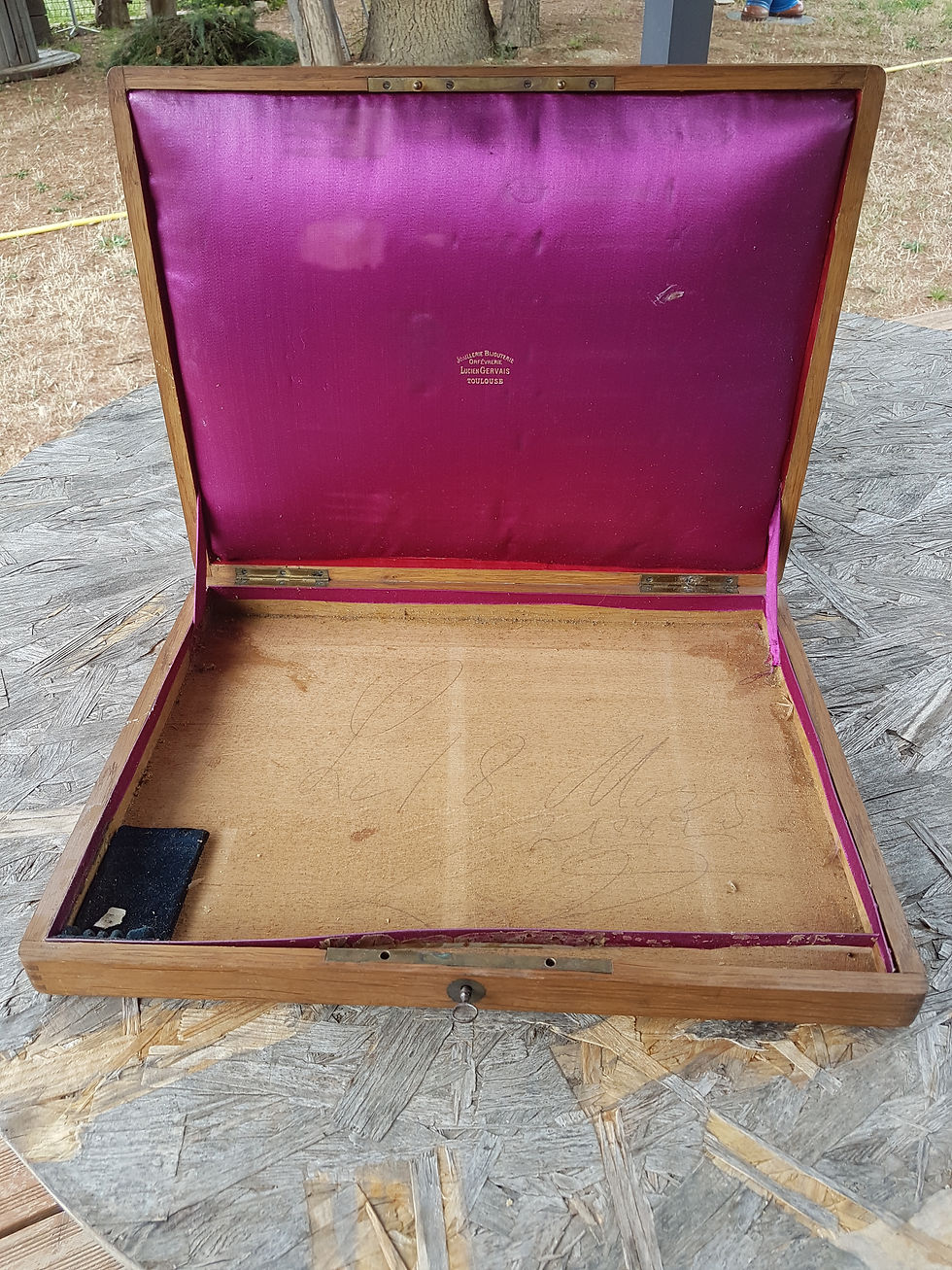 Miniature : Ecrin en chêne