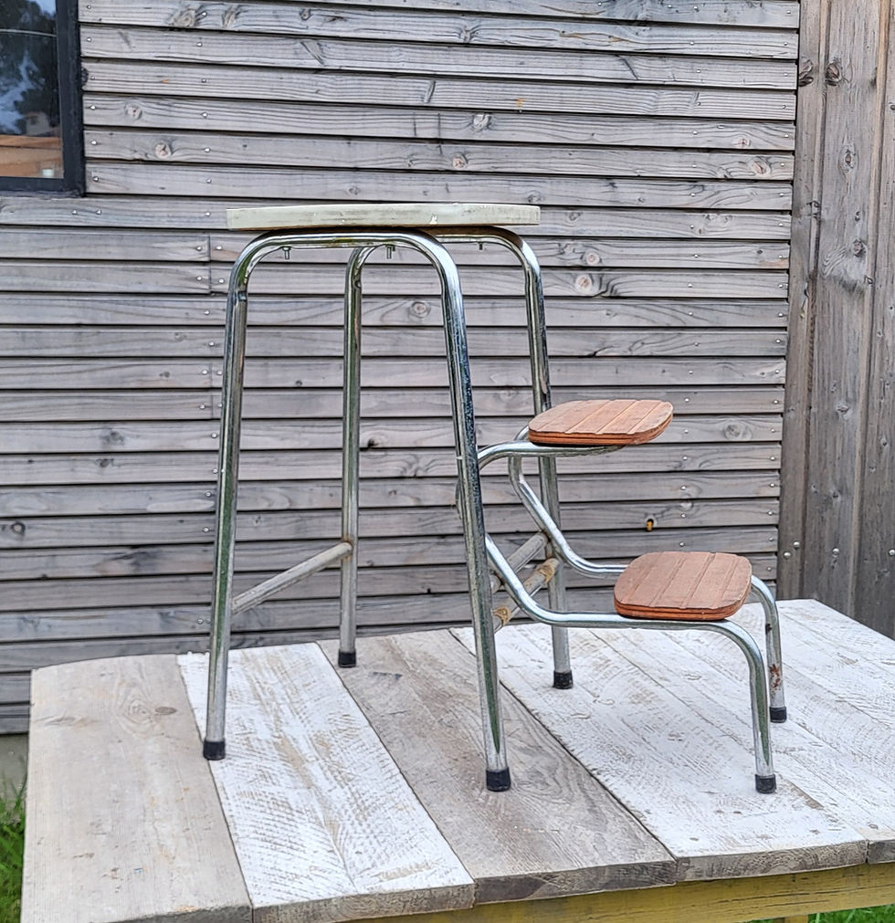 Miniature : Tabouret escabeau