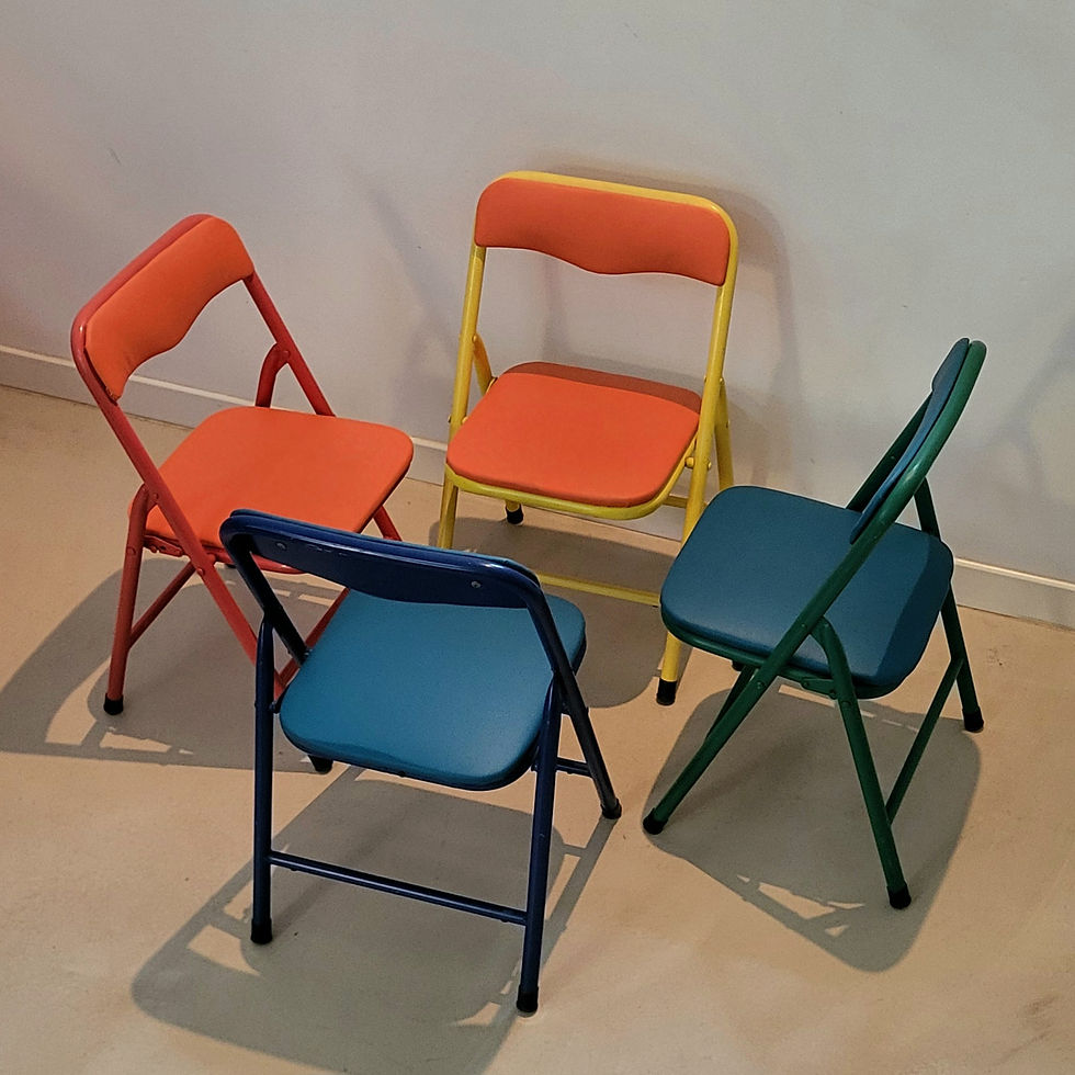 Miniature : Chaise enfant colorée