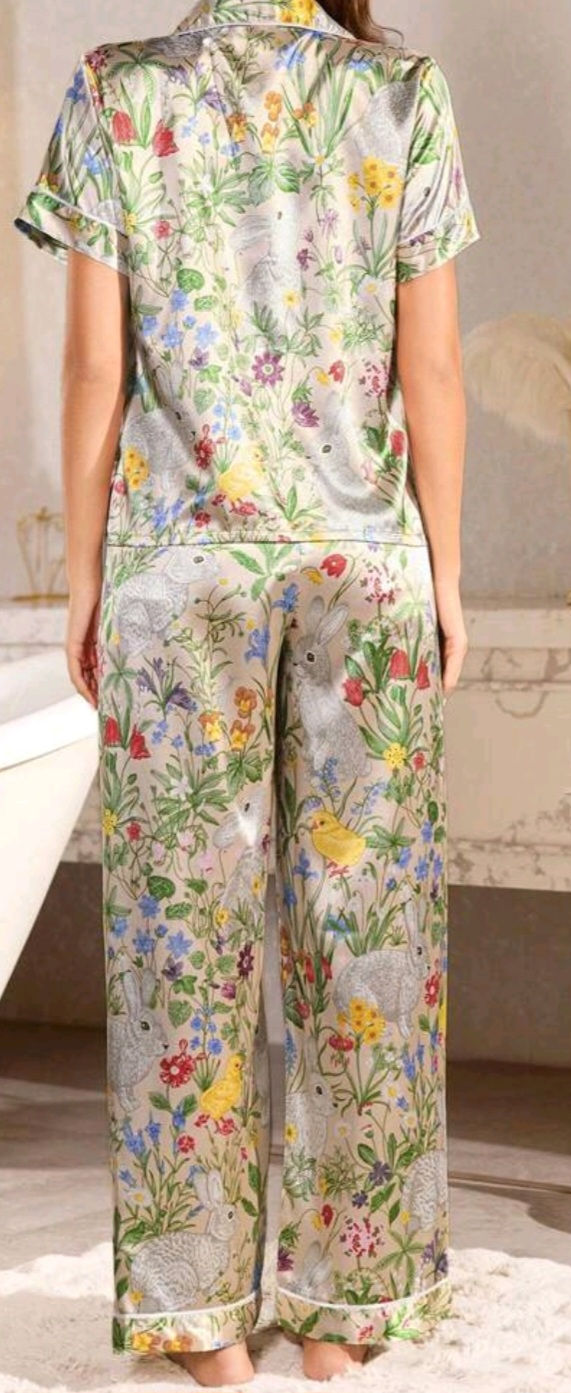 Thumbnail: Pearl Petal Garden Pajama Set 