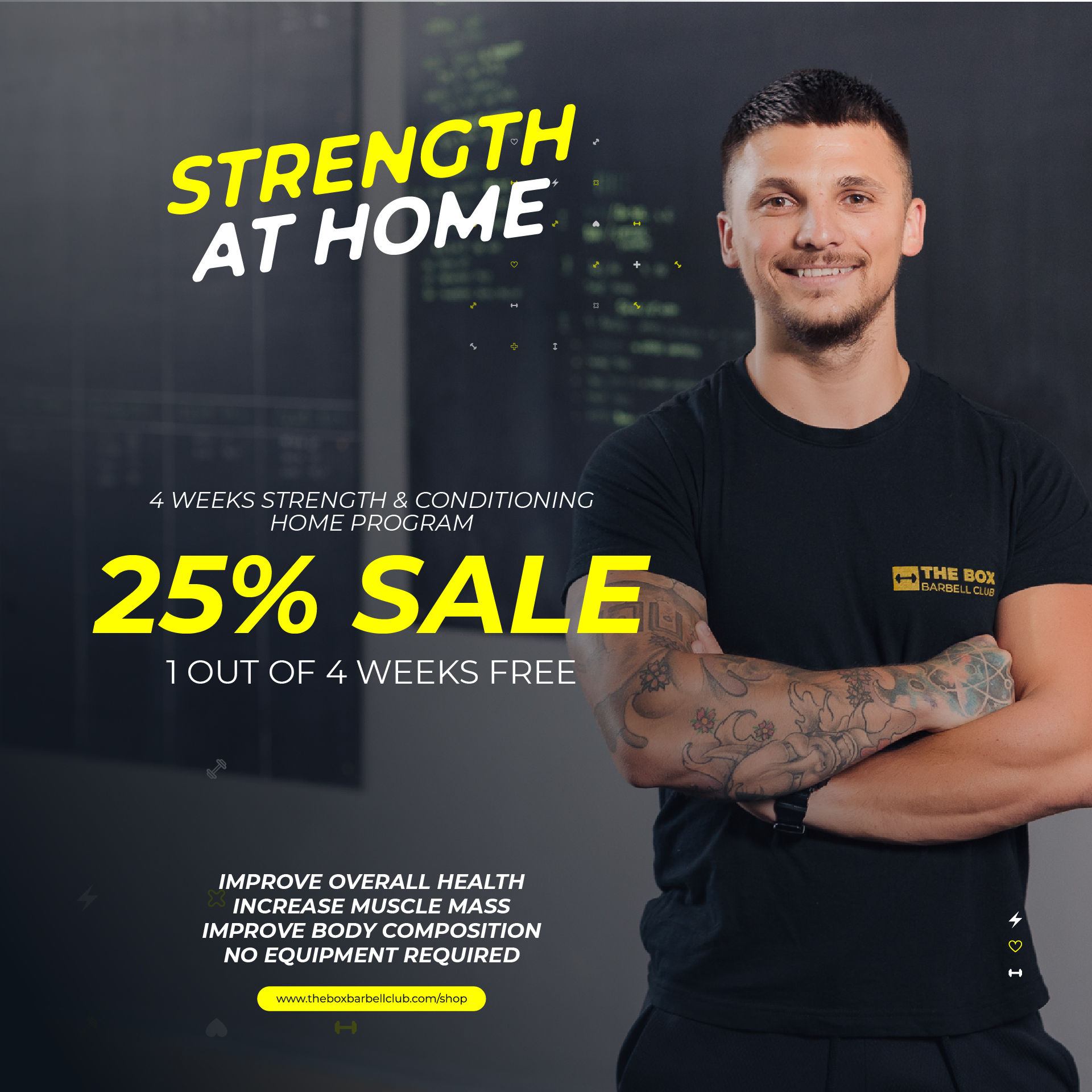 Strength at Home - 4 weeks