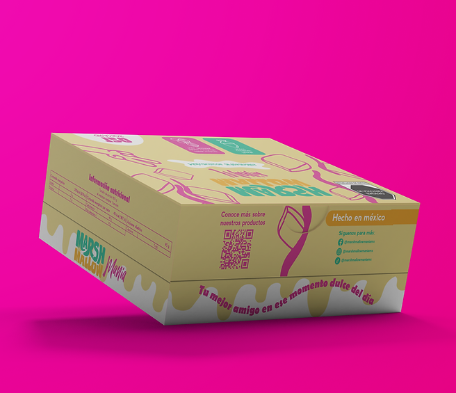 Empaque para Marshmallow Manía