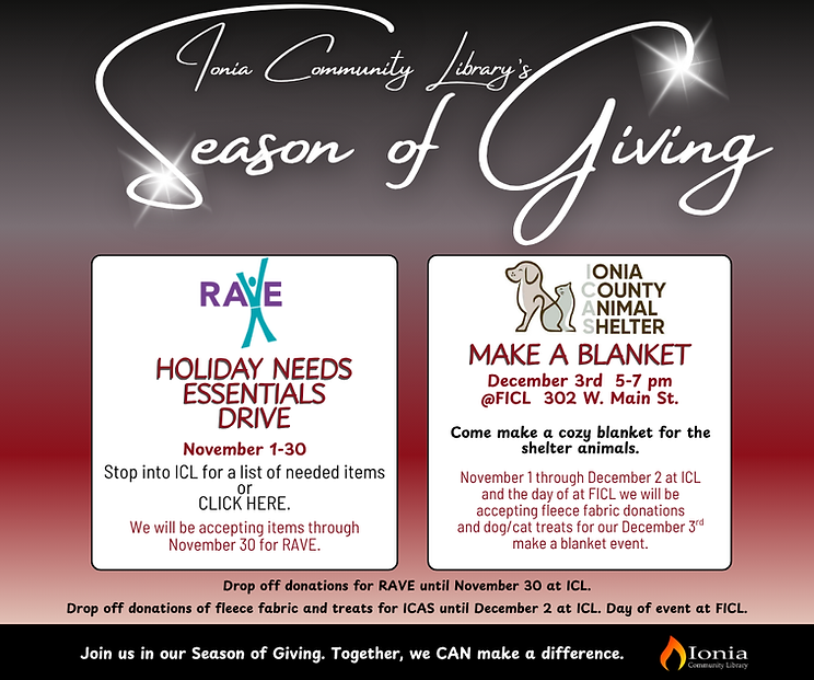 Season of giving.