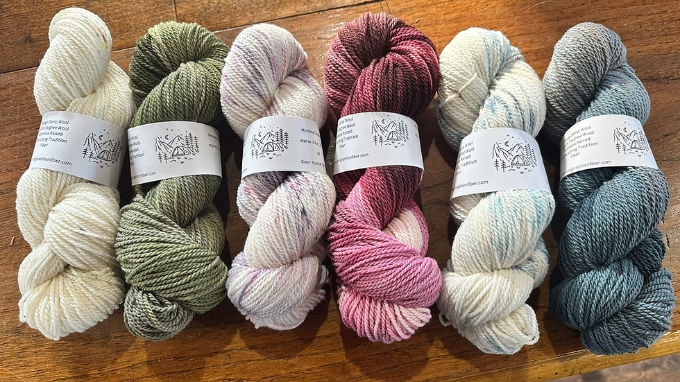 Range Camp yarn by Ranching Tradition