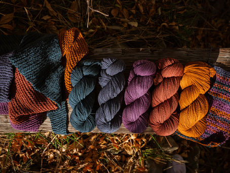 2025 Patterns released using yarns by Ranching Tradition Fiber