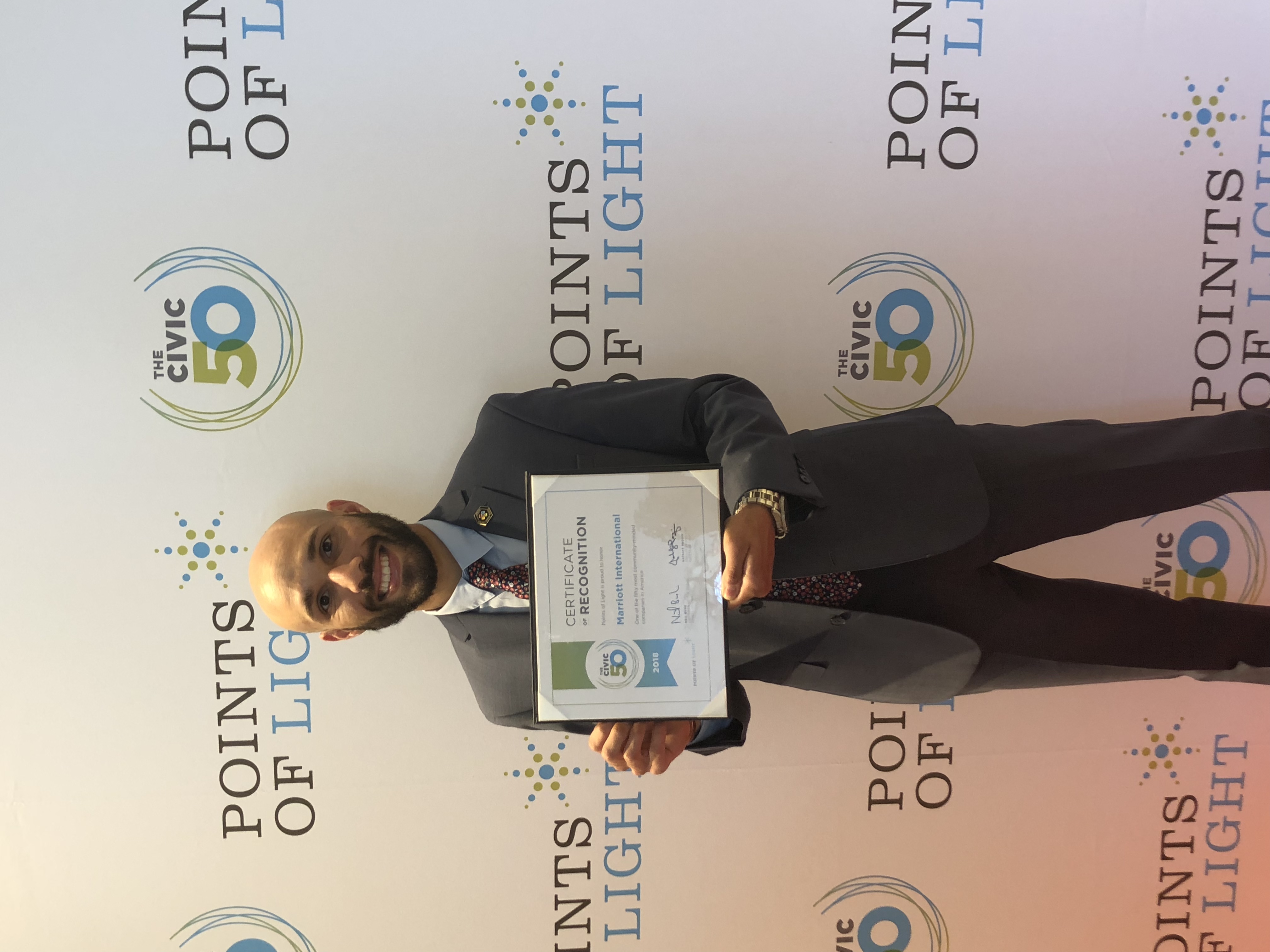 Service Unites Civic 50 Certificate