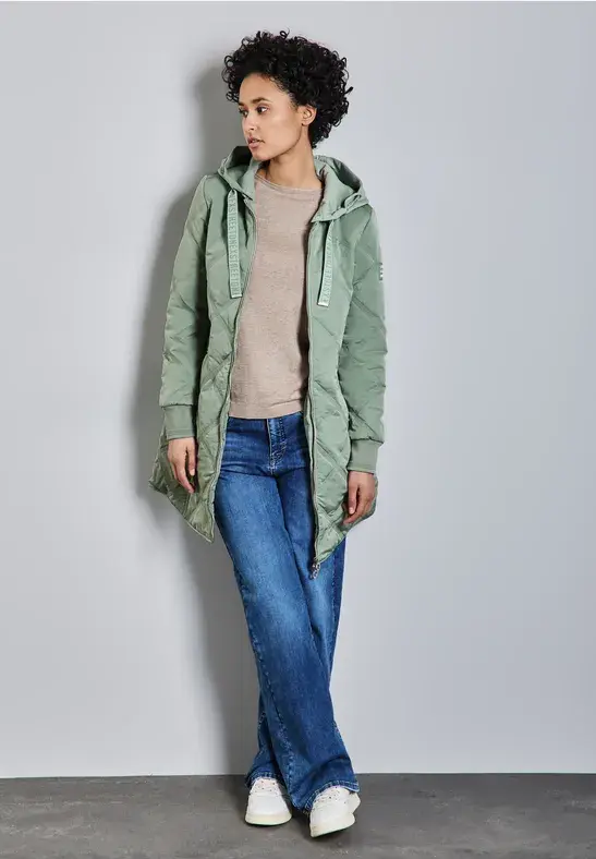 Chaqueta con capucha extraíble - Street One