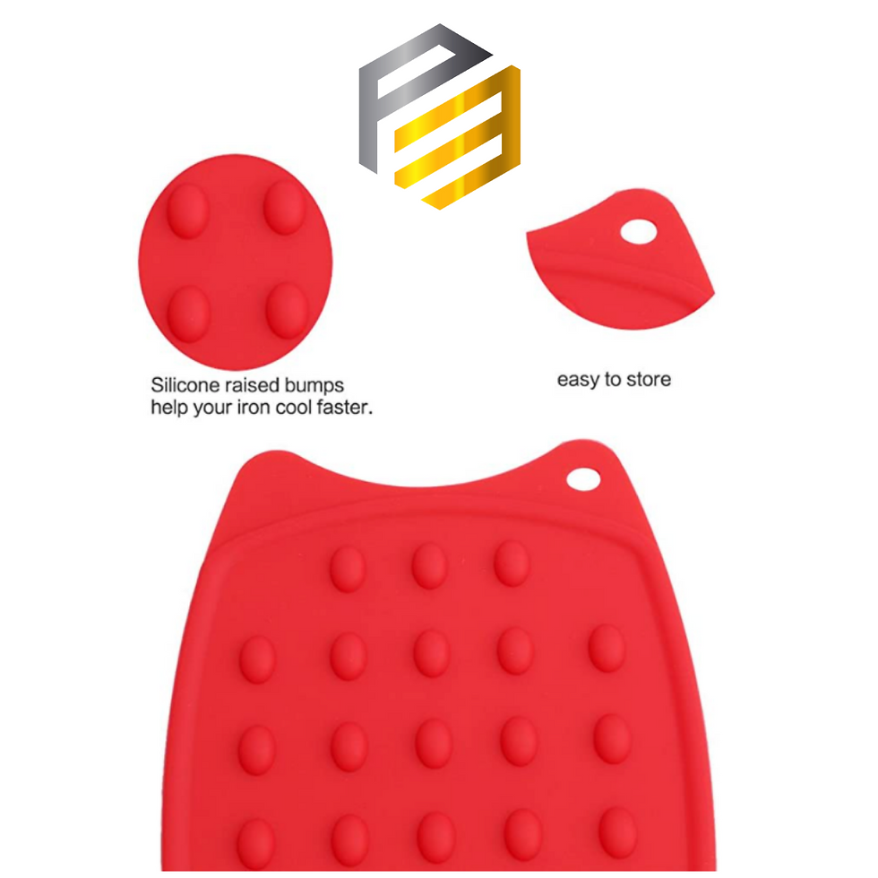 Thumbnail: Portable Silicone Iron Rest Pads For Ironing Board & Heat Resistant Sold Singles