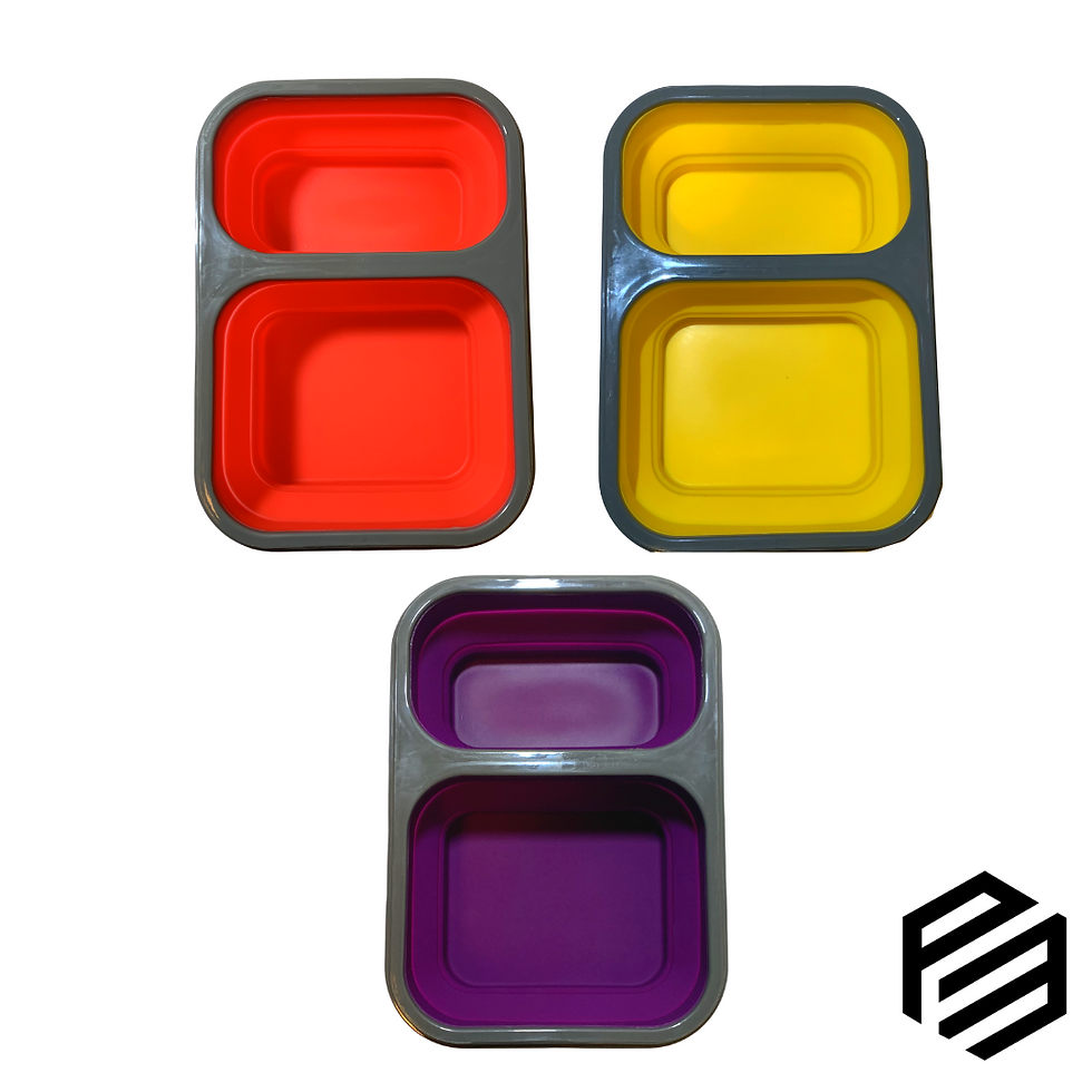 Thumbnail: Silicone Collapsible Food Storage Containers Sold Singles