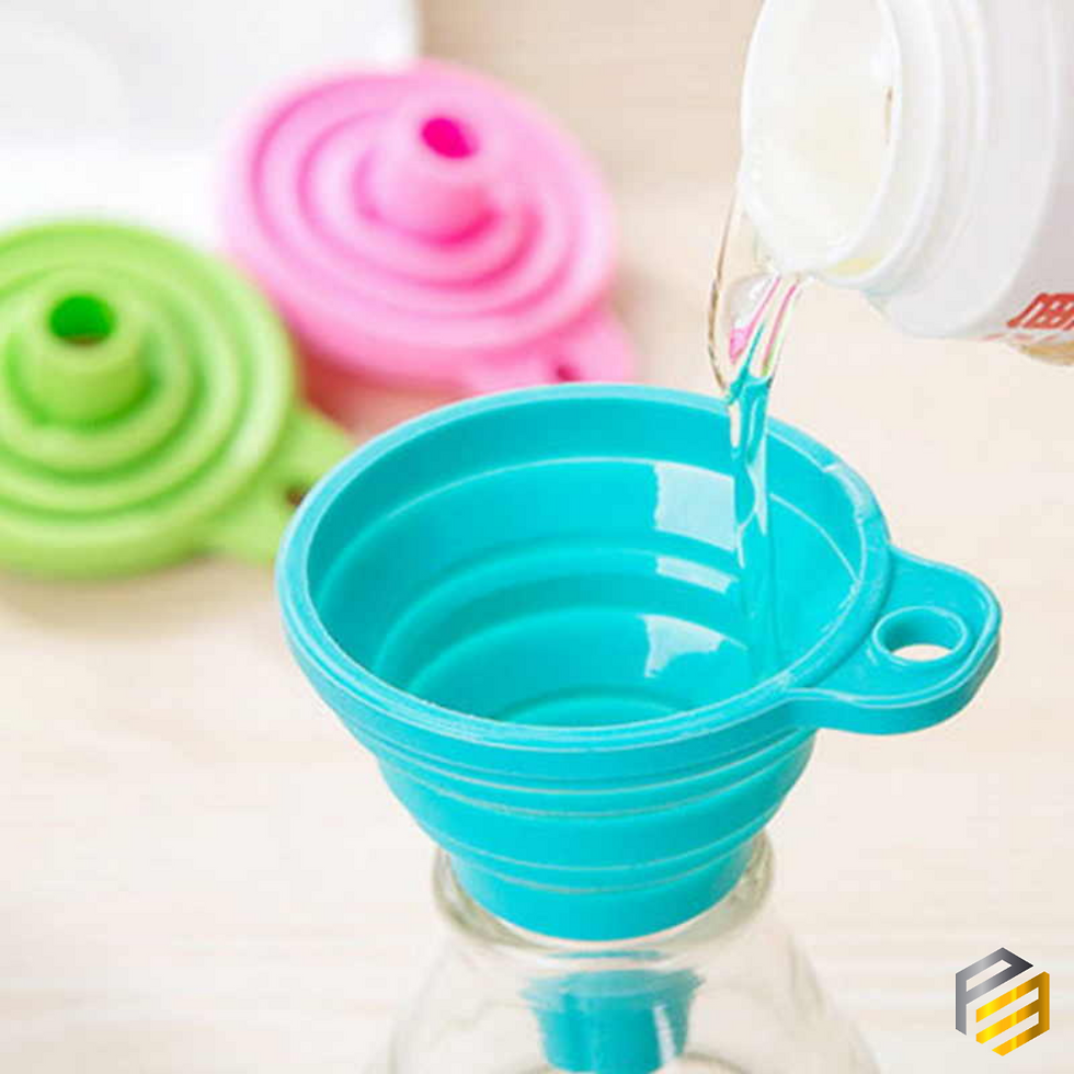 Thumbnail: Collapsible Silicone Funnels Pack of 4 (PCS)