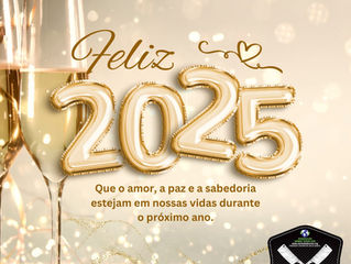 Feliz 2025, que seja de paz, saúde e prosperidade.