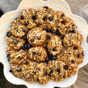 Blueberry Oat Cookies