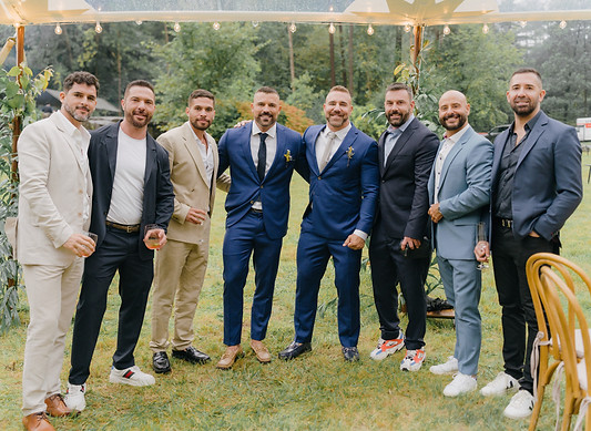 Friends - Nick and Pepe by DreamTap Weddings
