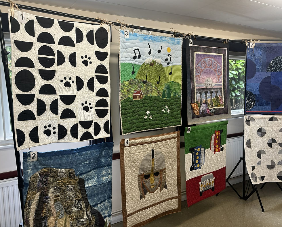Some of the Elgiva Quilts