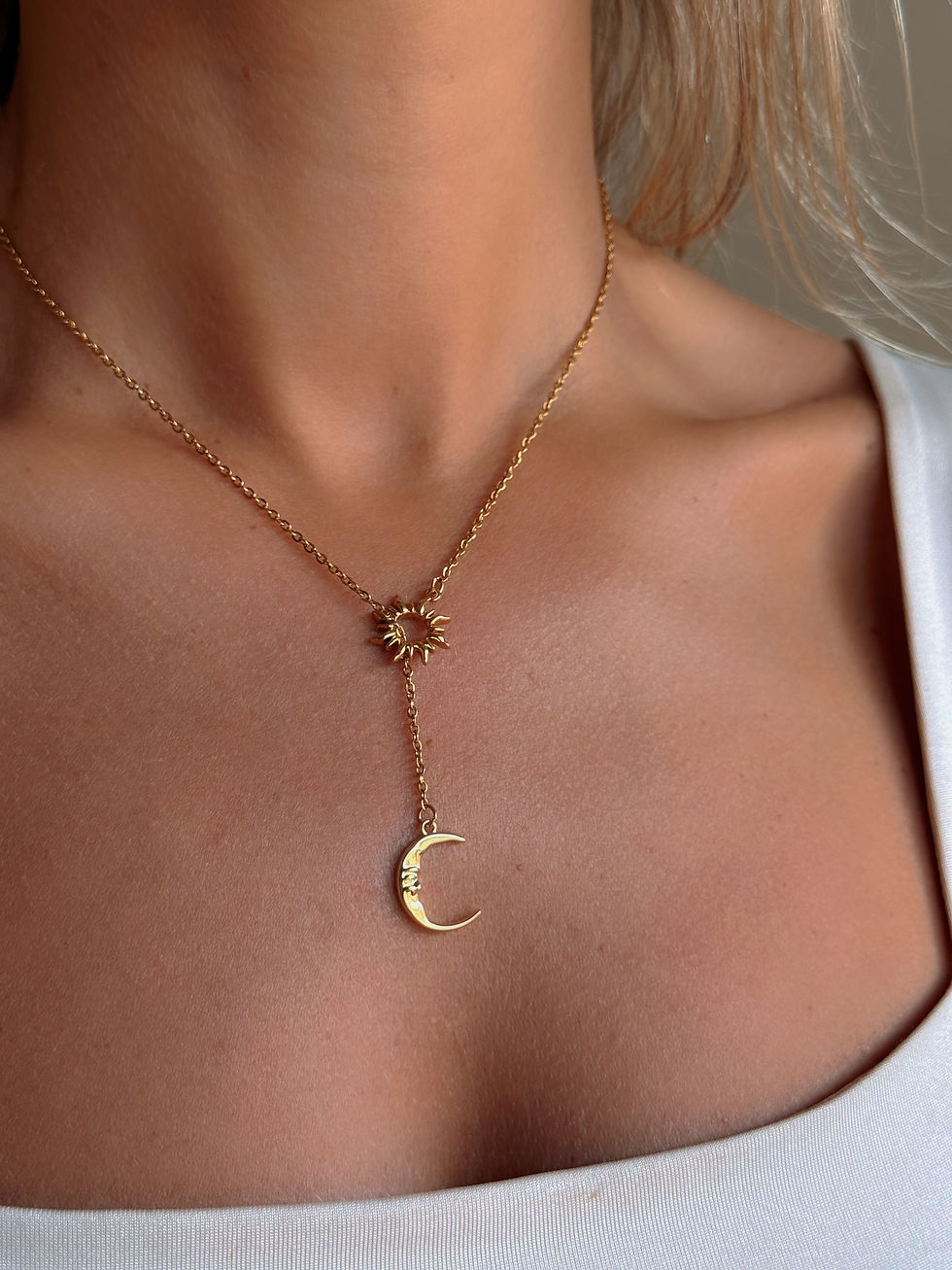 Miniatura: Colar Sol Lua