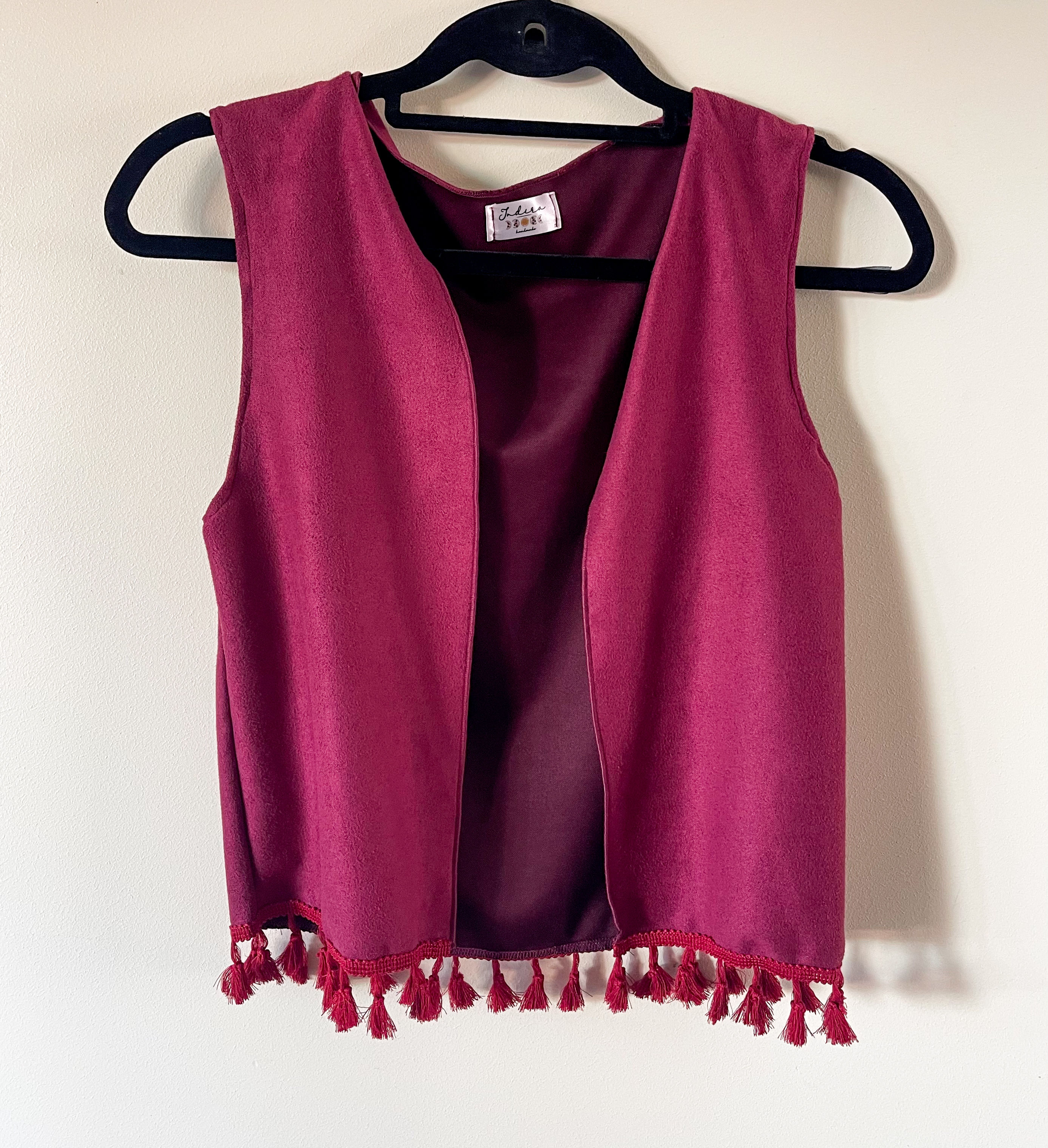 Colete Daru Cereja (Pele Pêssego)