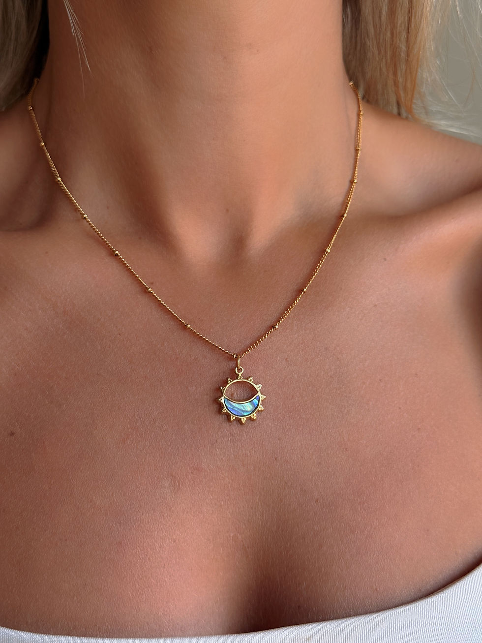Miniatura: Colar Sol Abalone