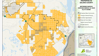 Flannery Associates (California Forever) Land Owned in Solano County