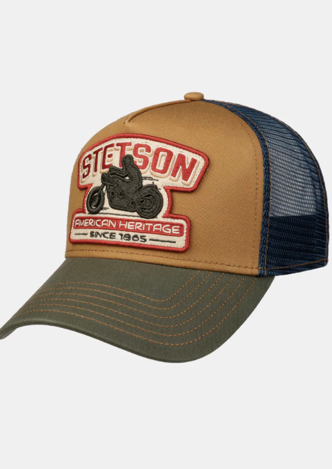 STETSON כובע מצחיה לגברים / נשים Trucker Biker