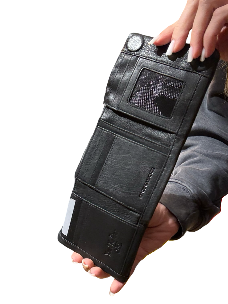 תמונה ממוזערת: ארנק עור S שחור yael keidar דגם DIW59593