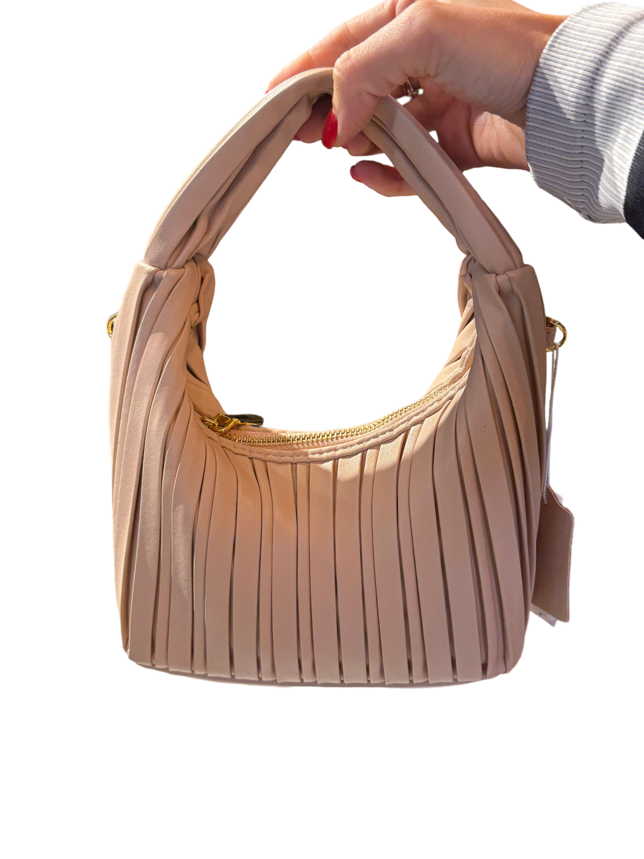 תיק עור דגם ריאהנה צבע ניוד