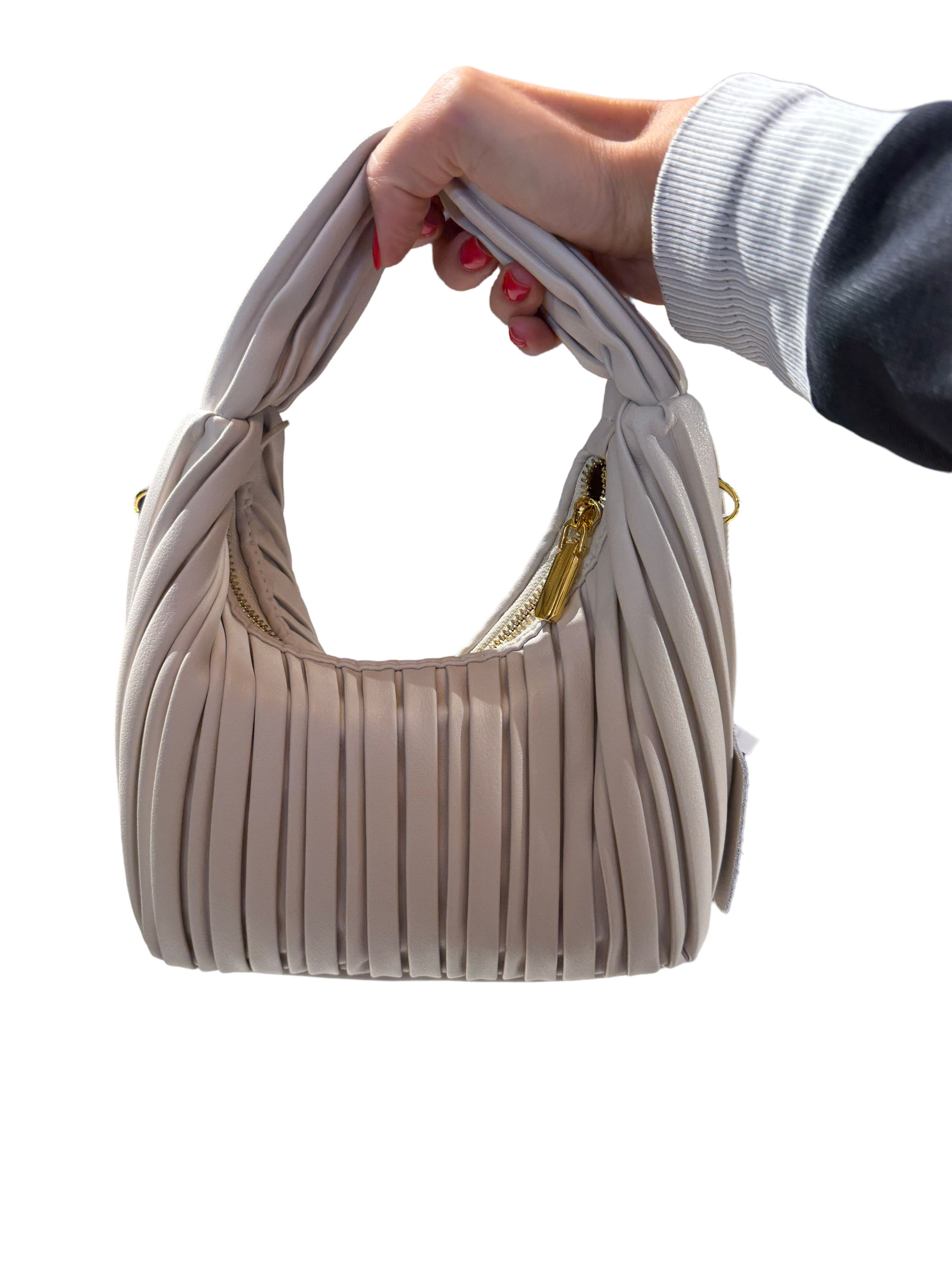 תיק עור דגם ריאהנה צבע טאופ